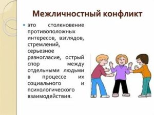 Межличностные конфликты