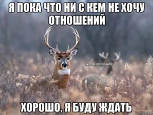 Любит но не хочет отношений