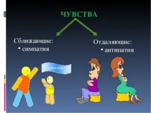 Что такое симпатия и антипатия