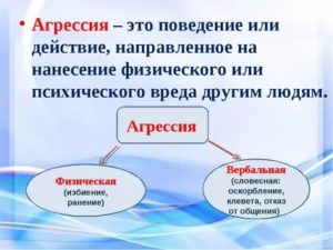 Агрессия психология