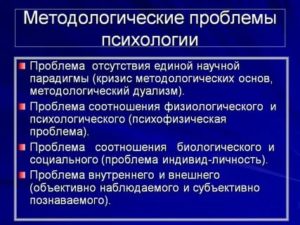 Проблемы психологии