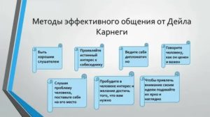 Методы эффективного общения