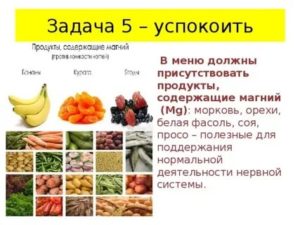 какие продукты успокаивают нервы