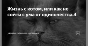 Как не сойти с ума от одиночества