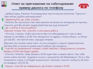 Как правильно приглашать на собеседование