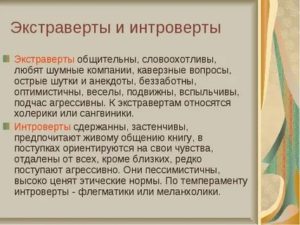 Экстраверты или интроверты