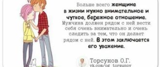 Что нужно женщине от мужчины в отношениях